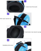 Twinkle Tots Twinkle Tots Toddler Noise Reduction Ear Muffs  - Blue