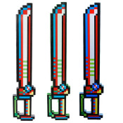 Pirate Light Up Pixel Sword 