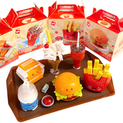 Keepply Build & Fun- Qman's Burger Fast Food Edition