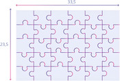 Clementoni - Supercolour DC Comics Superfriends Puzzle 30PC Clementoni - Supercolour DC Comics Superfriends Puzzle 30PC