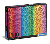 Clementoni - Colourboom Pixels Puzzle 1500PC Clementoni - Colourboom Pixels Puzzle 1500PC