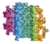Clementoni - Colourboom Pixels Puzzle 1500PC Clementoni - Colourboom Pixels Puzzle 1500PC