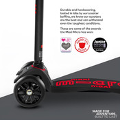 Maxi Micro Deluxe Pro Kids Scooter - Rose Pink