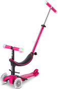 Micro Mini2Grow Deluxe Magic LED Scooter - Pink Micro Mini2Grow Deluxe Magic LED Scooter - Pink