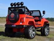 Red Off-Road Electric Ride-On Jeep Red Off-Road Electric Ride-On Jeep