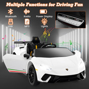 Lamborghini Huracan 12V - White Lamborghini Huracan 12V - White