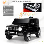 Black Mercedes Benz G63 12V Black Mercedes Benz G63 12V