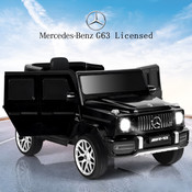 Black Mercedes Benz G63 12V Black Mercedes Benz G63 12V