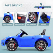 Blue Maserati 12V Rechargeable