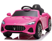 Pink Maserati 12V Rechargeable
