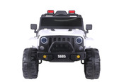Kids 4X4 Style Electric Ride On Car - White Kids 4X4 Style Electric Ride On Car - White