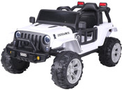 Kids 4X4 Style Electric Ride On Car - White Kids 4X4 Style Electric Ride On Car - White