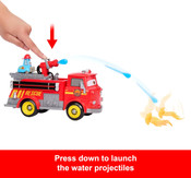 Disney Cars Radiator Springs Race and Fire Rescue Playset