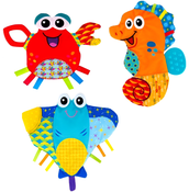Lamaze Crinklies Sea Friend Soft Baby Teether