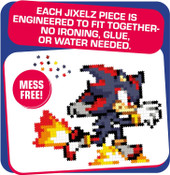 Jixelz Remix Sonic The Hedgehog Craft Kit - Run Shadow Jixelz Remix Sonic The Hedgehog Craft Kit - Run Shadow
