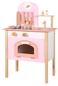 Wonder Co. Wooden Kids Kitchen Playset - Pink