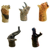 Johnco Finger Puppet - Wild Animals