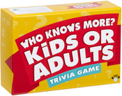 Who Knows More? Kids or Adults - Card Game