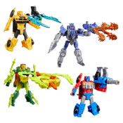 Transformers CYBERWORLD Armoured Cyber Changers 4 inch