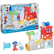 Marvel Spidey and his Amazing Friends Toys WaterWebs Spidey Island