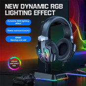 Onikuma X32 LED Gaming Headset - Wired