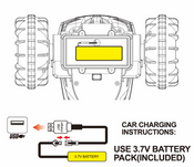 SuperFlipz  RC Amphibious Flipping Stunt Car 