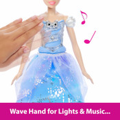Disney Princess Cinderella Light-Up Dress Fashion Doll