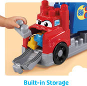MEGA BLOKS First Builders Build & Race Rig