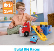 MEGA BLOKS First Builders Build & Race Rig