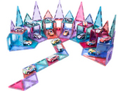 Wondermags Magnetic Tiles Parking Lot 108pcs