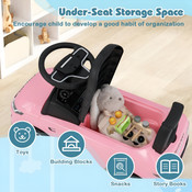 Land Rover Foot-to-Floor Ride On - Pink