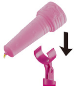 Pop Star Kids Microphone with Lights & Music - Pink