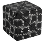 Magnetic Geometry Cube (Black and White) 