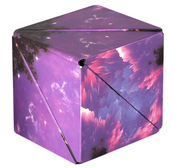Magnetic Geometry Cube (Purple) 