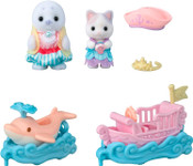 Sylvanian Families Amusement Park Ride Set - Ride The Waves
