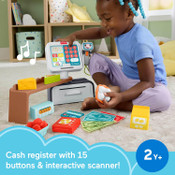 Fisher-Price Toddler Learning Toy Laugh & Learn Count & Shop Cash Register