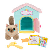 Little Live Pets My Kitty's Home Mini Playset Plush Reveal