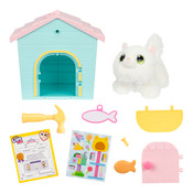 Little Live Pets My Kitty's Home Mini Playset Plush Reveal