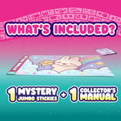 Sticki Rolls Jumbo Sticker Capsule Tube Sticki Rolls Jumbo Sticker Capsule Tube
