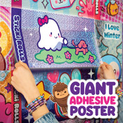 Sticki Rolls Jumbo Sticker Capsule Tube Sticki Rolls Jumbo Sticker Capsule Tube