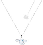 Sanrio Hello Kitty Cinnamoroll Necklace - Silver Sanrio Hello Kitty Cinnamoroll Necklace - Silver