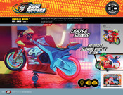 Nikko Road Ripper Lights & Sounds Wheelie Bikes 10"