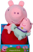 Peppa Pig Cuddling Baby Evie