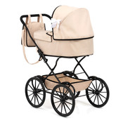 Bayer Xeo Classic Doll Pram Stroller - Beige Bayer Xeo Classic Doll Pram Stroller - Beige