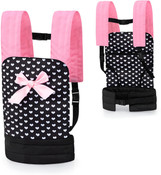 Bayer Baby Doll Body Carrier - Pink & Black