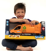 Bruder Mercedes-Benz G3 Sprinter Municipal Compact Garbage Truck