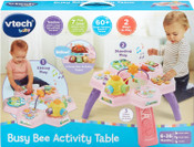 VTech Busy Bee Activity Table Pink
