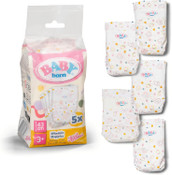 Baby born Nappies 5-Pack