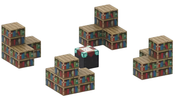 Wondercubes Crafting Blocks Enchant Desk  - Magnetic Blocks 17pcs 