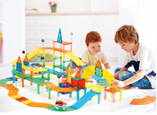 Wondermags Magnetic Tiles Race Car Set 50pcs
